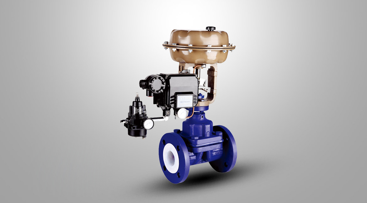 气动衬氟隔膜阀