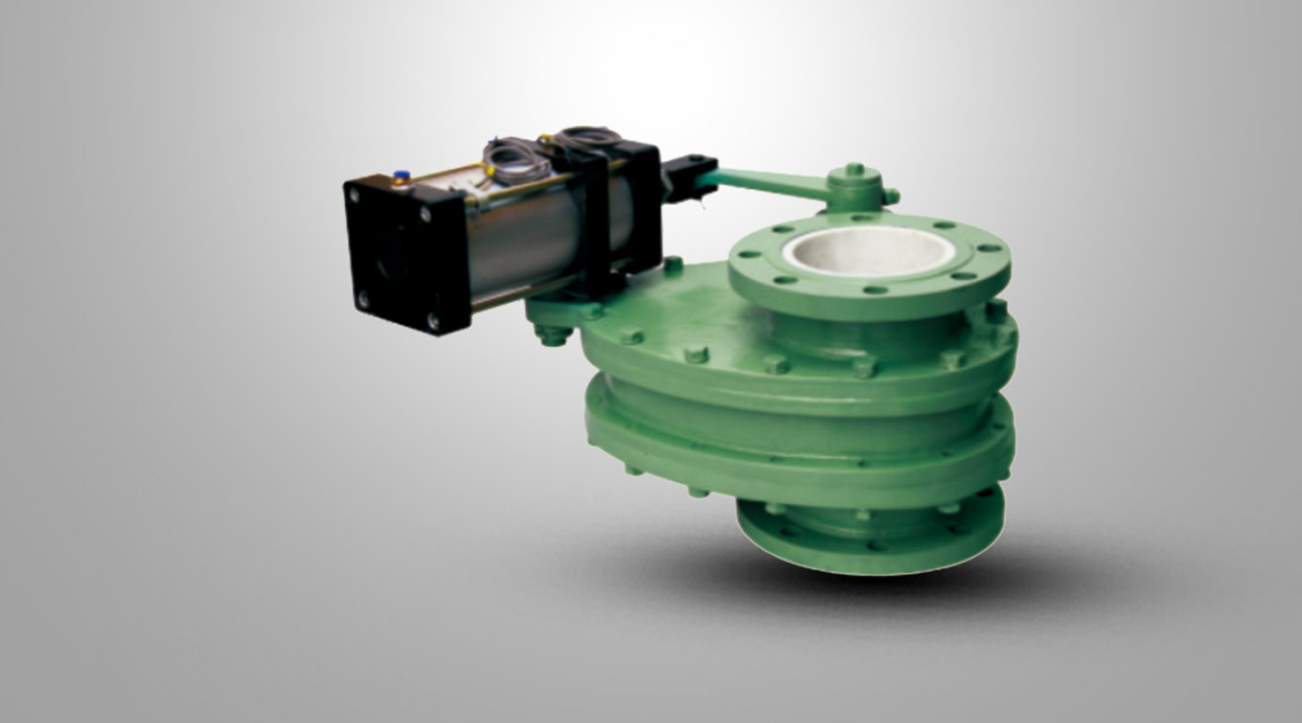 摆动式陶瓷出料阀