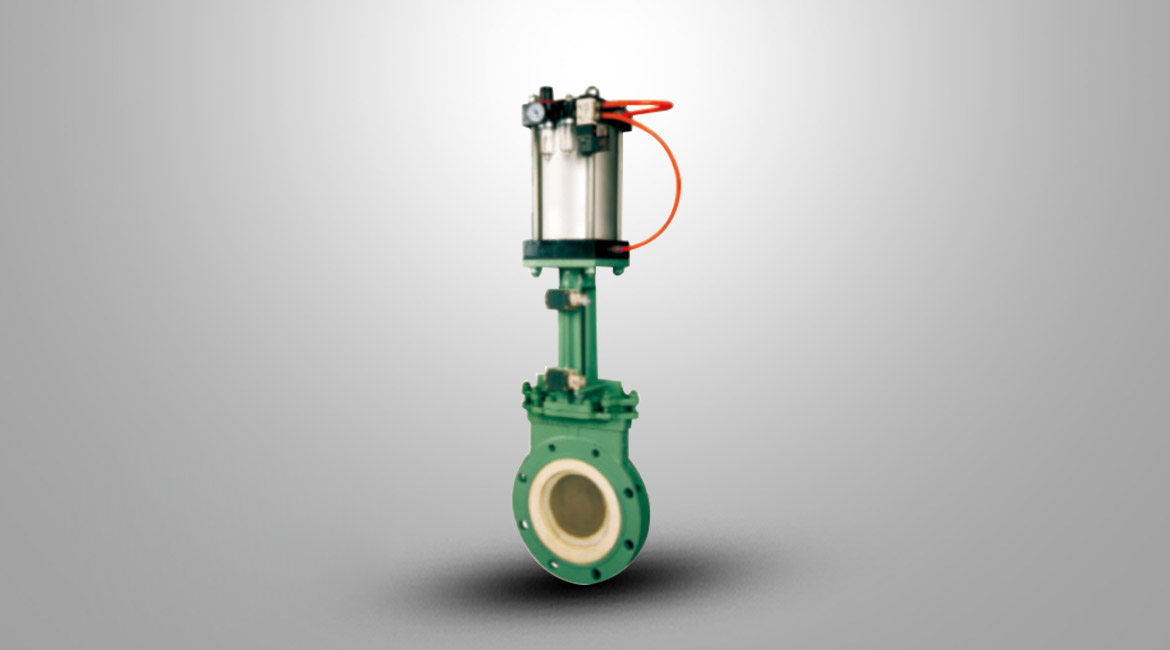 气动薄型陶瓷排渣液浆阀