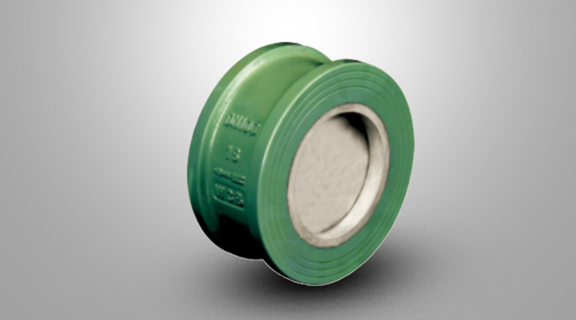 对夹陶瓷止回阀