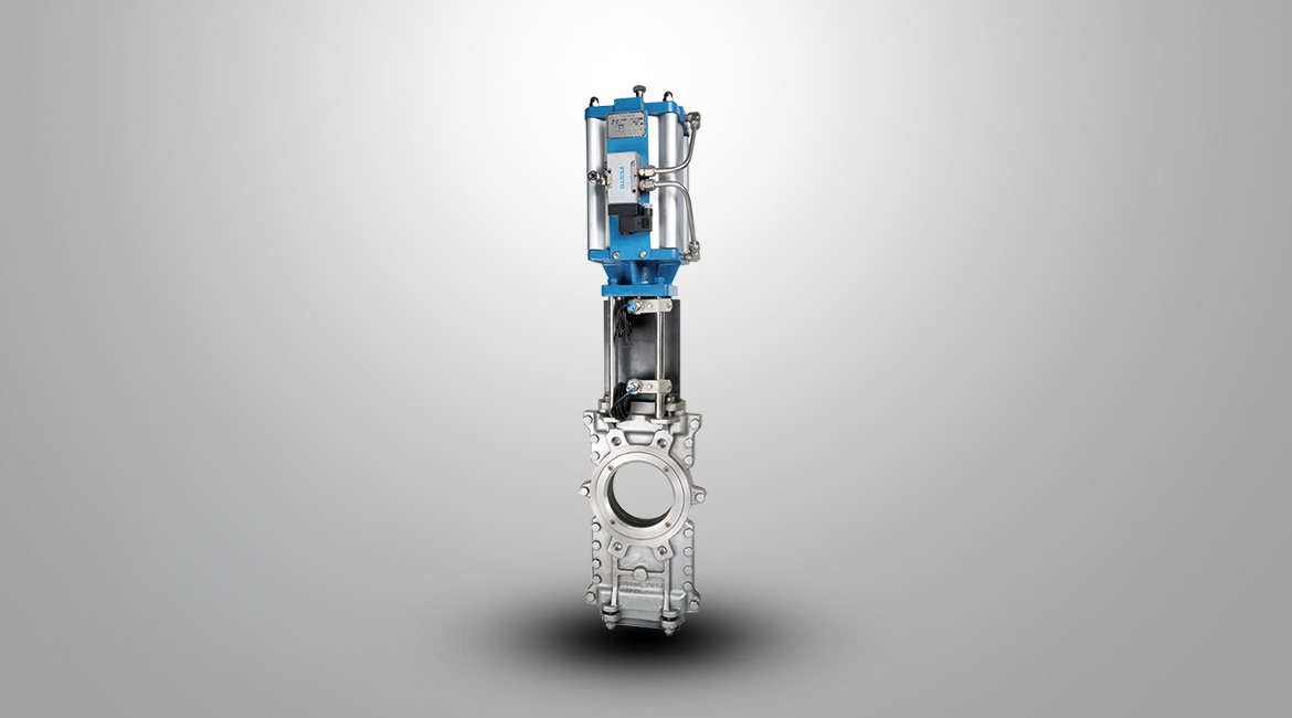 气动穿透式刀闸阀