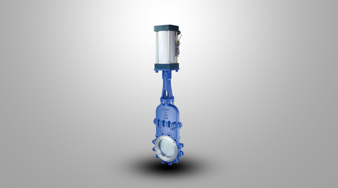 气动暗杆式刀闸阀