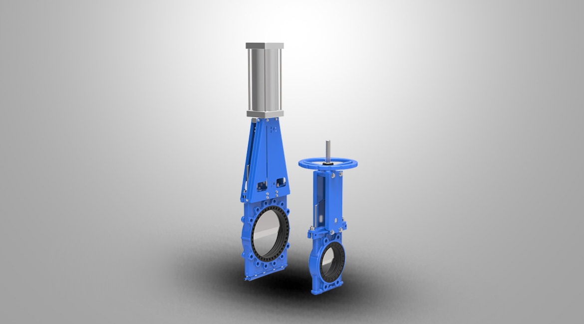 自密封双向密封刀闸阀