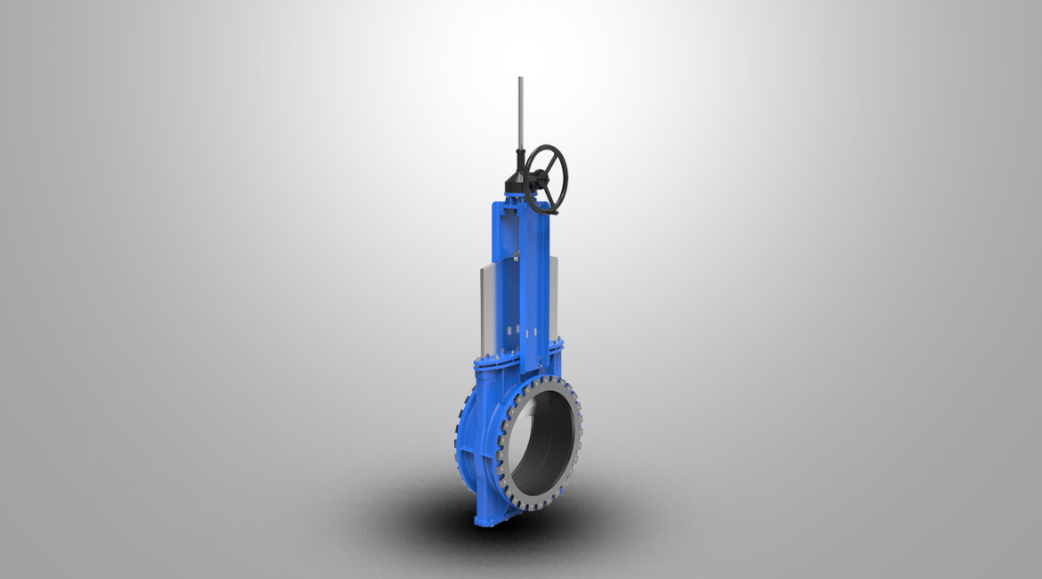 双向自密封刀闸阀