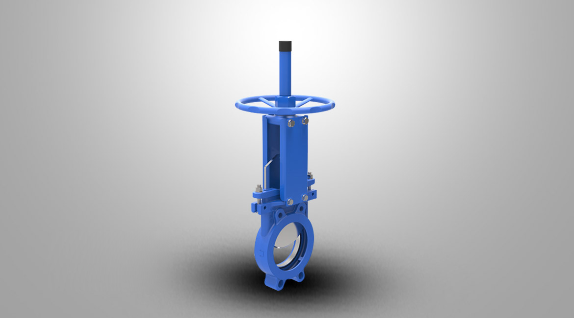 通用型单向密封刀闸阀
