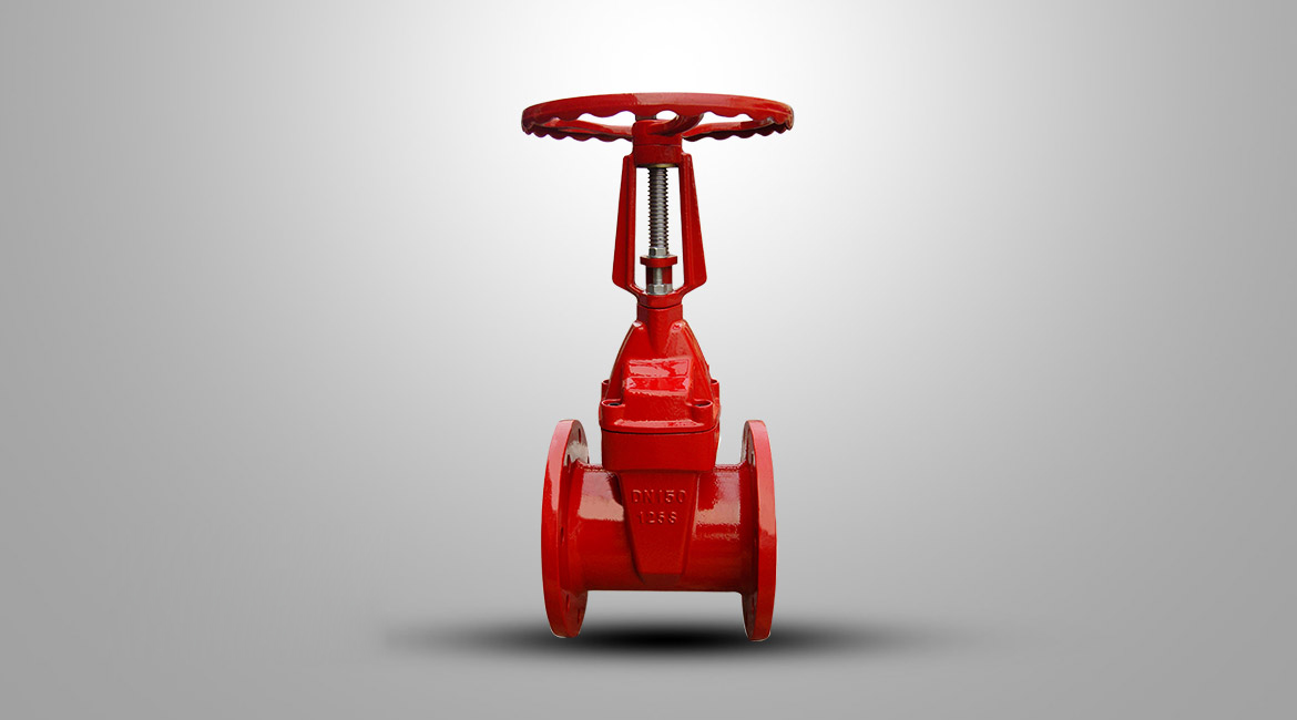 消防专用明杆弹性座封闸