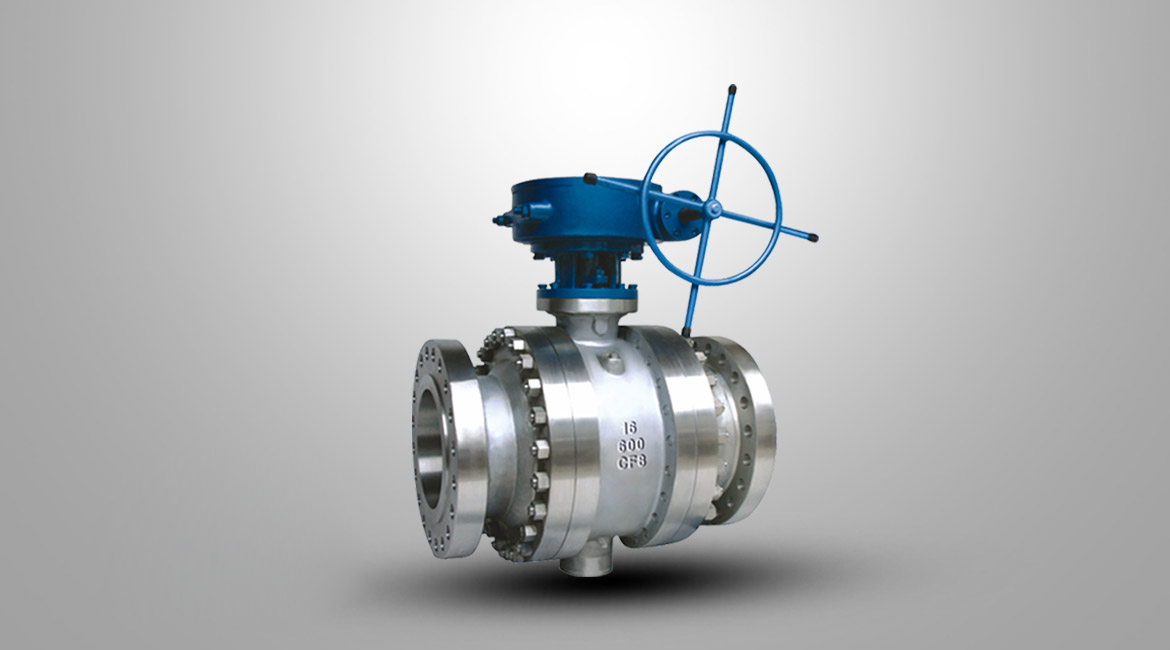 不锈钢蜗轮固定球阀