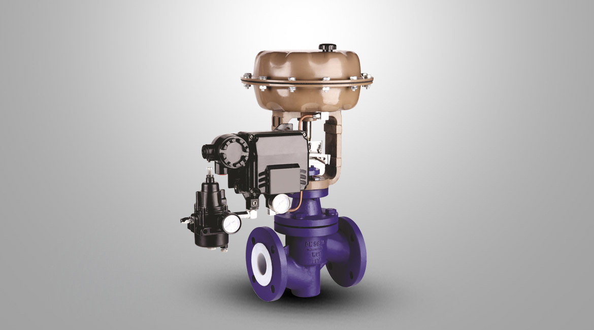 ZMJBP-气动薄膜衬四氟单座调