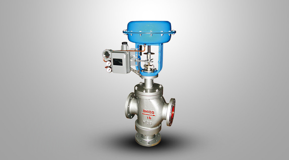 气动双座调节阀