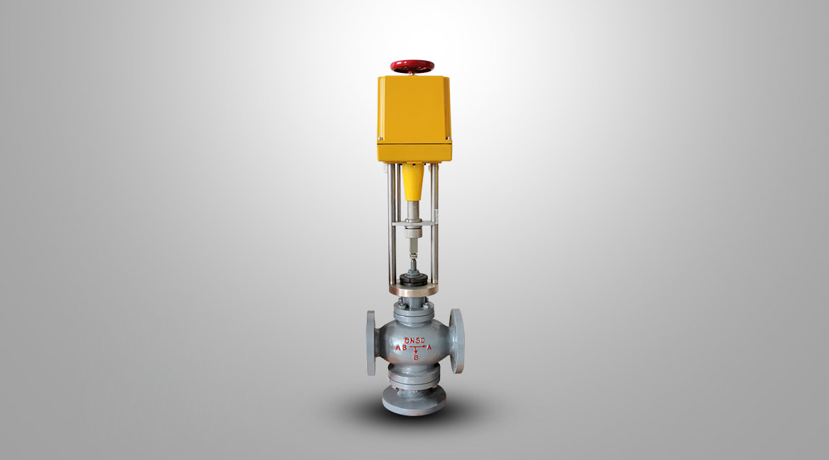 电动三通合流、分流调节阀