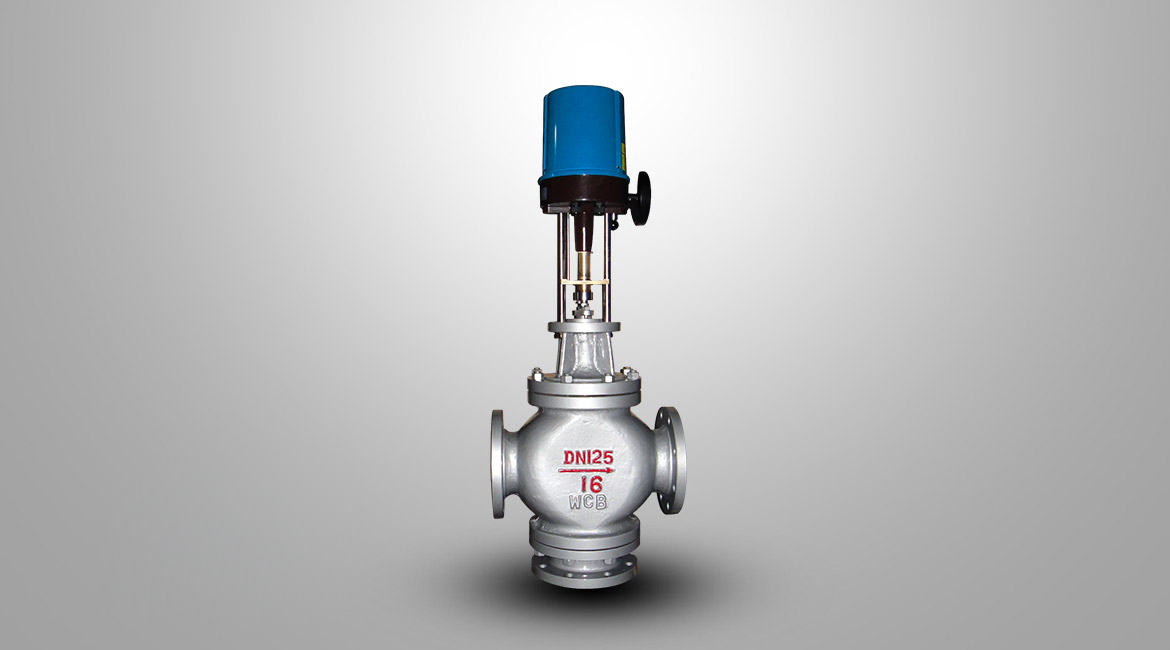 电子式电动三通调节阀