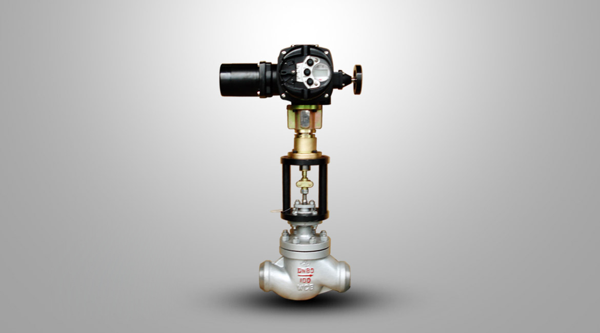 电动直通单座调节阀